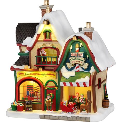 North Pole Christmas Supply - LEMAX COD. 65529 adattatore (4.5 V) incluso