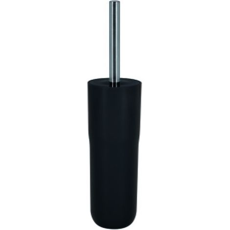 Brosse wc avec support COCCO Noir Spirella (1/2)