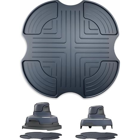 Tapis en silicone résistant à la chaleur, compatible avec les récipients Ninja Crispi FN101, pour friteuse à air Ninja Crispi - Bleu marine (1/5)