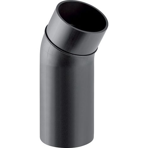 Geberit PE Bogen mit langem Schenkel 30 Grad, Außendurchmesser 160mm (1/5)