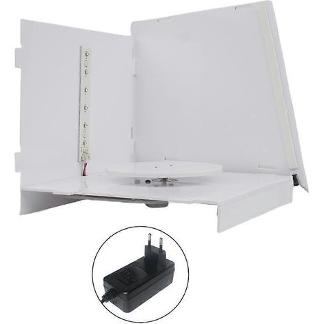 UV-Harzhärtungskammer für harzgedruckte Modelle, 360°-Drehung für LCD, DLP, SLA, 3D-EU-Druck