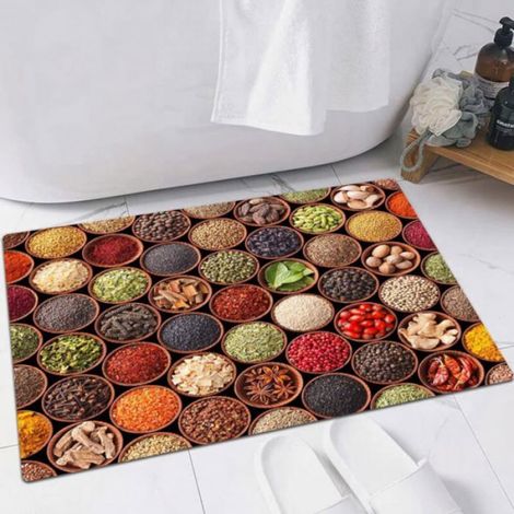 Tapis de cuisine antidérapant - Unbrand - 40x120 cm - Antidérapant - Absorbant - Lavable - Polyester haute qualité (1/5)