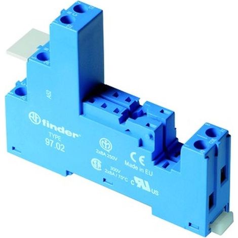 Finder Schraubfassung blau 97.02 (1/5)