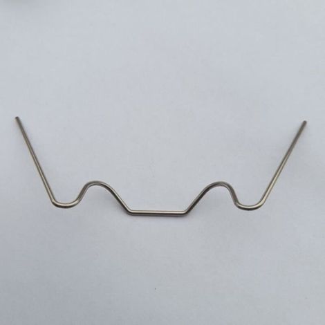 Clips de vitrage pour serre Modèle W - Acier inoxydable 304 - 100 pièces - Antirouille
