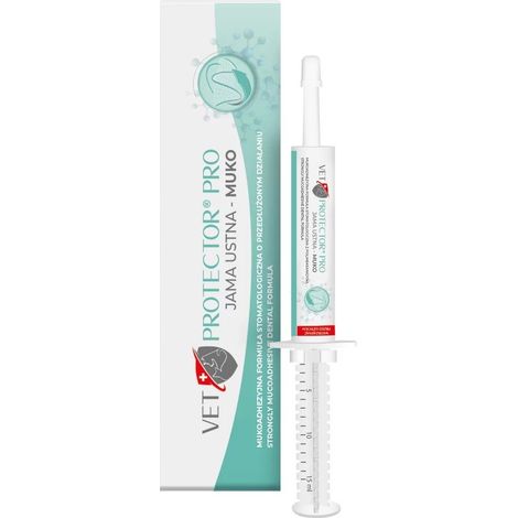 JM SANTE Vet Protector Pro Muko - protective dental gel for dogs and cats – 15 ml