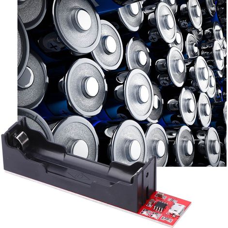 2 modules de charge 18650, chargeur de batterie au lithium 4,2 V TEC4056 (1/5)