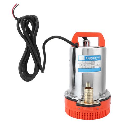 Ej.Life Pompe submersible, pompe Ă eau, pompe Ă eau d'irrigation de pompe Ă eau profonde submersible DC 12V (1/5)