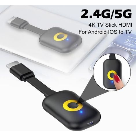 Récepteur-décodeur HDMI 4K - WiFi 802.11 b/g/n - Compatible Android/iOS/Windows (1/3)