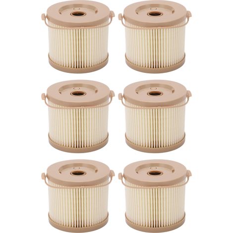 Kit de remplacement de 6 filtres à carburant et séparateurs huile/eau pour RACOR 2010PM-OR 500FG (1/5)