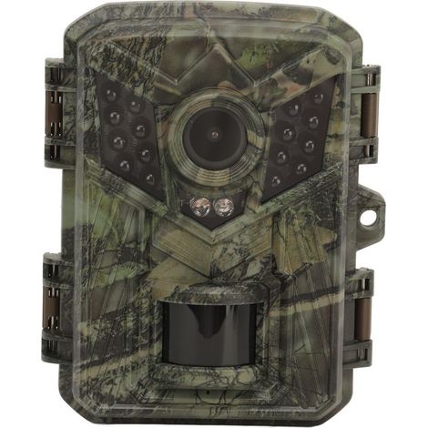 1080P HD IP66 Waterproof Trail Camera with PIR Sensor, Motion Detection, Infrared Night Vision, and 2-inch Color Screen for Wildlife Monitoring (1/5)