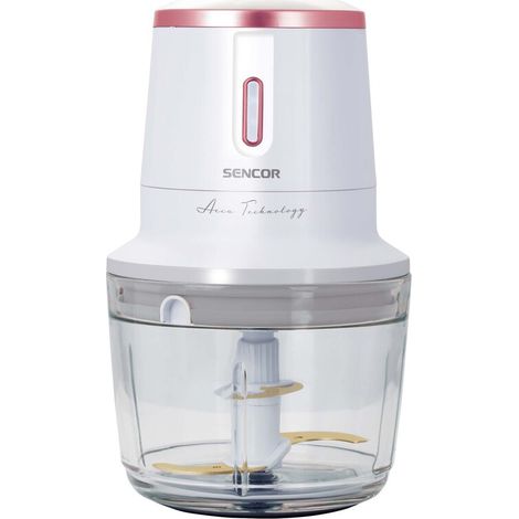 Sencor SCB 9000WH Elektrischer Essenszerkleinerer 0,5 l Pink, Weiß (1/4)