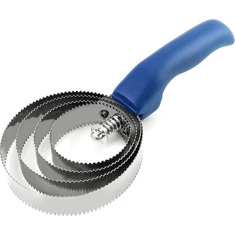Double Sided Curry Horse, 4 Rings, with Handle (1/3)