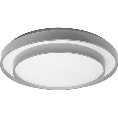 Plafón 60W 3000-4200-6500K Blanco Plata 4,8x50x50cm 5400lm Con Remoto FANA