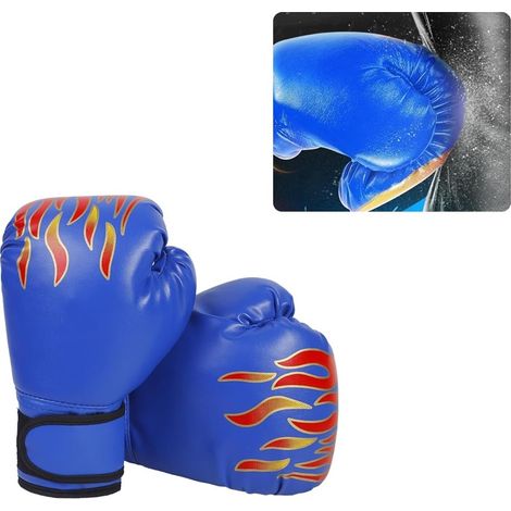 Gants boxe mousse souple, anti-stress enfant, entraînement sécurité (1/5)