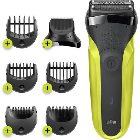 Braun Series 3 81702942 rasoir électrique noir vert