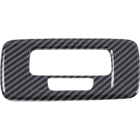 Abat-jour décoratif pour lampe de lecture arrière de voiture, motif fibre de carbone, pour BMW 11e génération (2022-2023). (1/5)