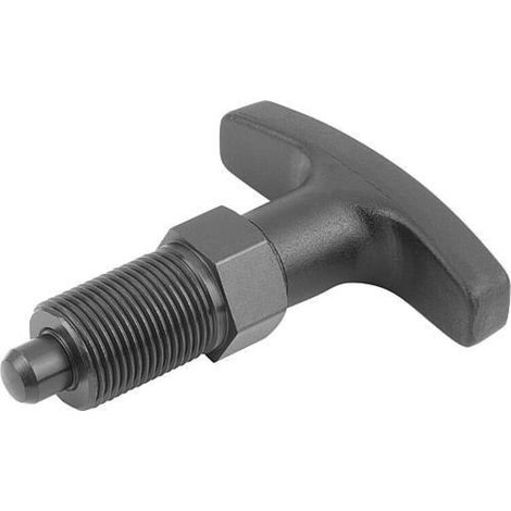 KIPP Arretierbolzen GR.2 M12x1,5 6mm Stahl gehärtet (1/3)