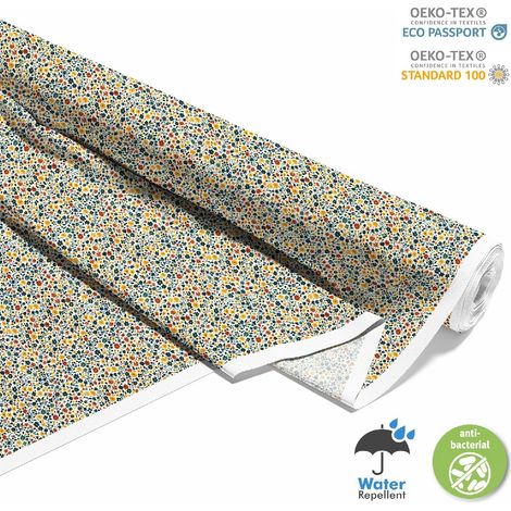 TESSUTI DECORATIVI PER ESTERNI OXFORD - Motivo Fiori I DX5607 (1/5)