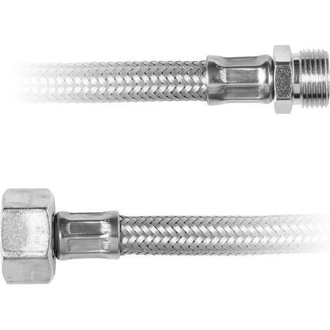 Flexible Inox Tresse L-1300 MM M-3/8'' X F-1/2'' - L2G
