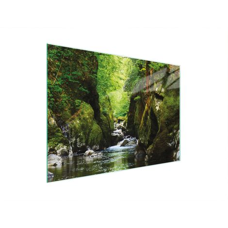 TABLA DE CORTAR DE VIDRIO 30x22 BOSQUE (1/5)