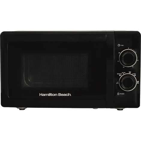 20L Manual Microwave Black by Hamilton Beach HBMX79SSB