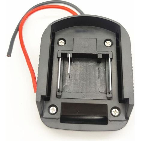 Extracteur batterie compatible Makita 18V, adaptateur sortie port décharge, modèle triple prise avec câble, pour perceuse tronçonneuse marteau (1/5)