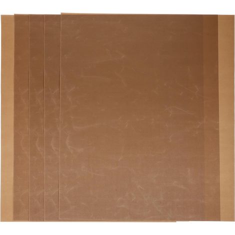 Artibetter Tapis pour Pâte Polymère en Matériau Synthétique Doux, Protège la Cuisson Four, Lot de 4 Pièces Réutilisables pour Travaux Manuels à Domicile'-'- (1/5)
