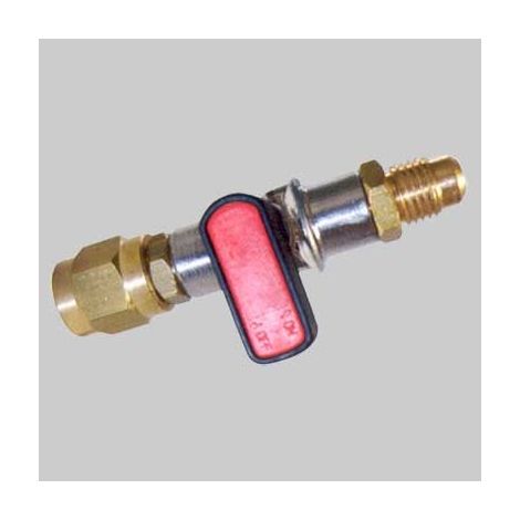 RUBINETTO PER BOMBOLE DA 1 KG - 1/4 R22-R422-R407
