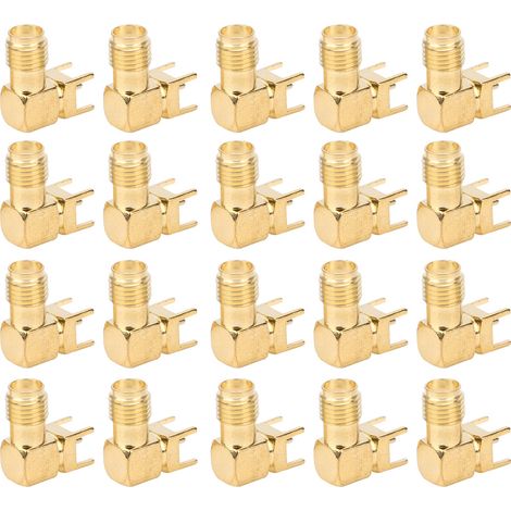 20 connecteurs RF SMAKWE demi-filetage DTU pour module de transmission de données sans fil et éclairage intelligent (1/5)