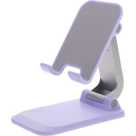 Support Téléphone Portable Réglable et Pliable avec Pad Silicone Antidérapant Support Tablette Stable et Portable pour Bureau et Voyage (1/5)