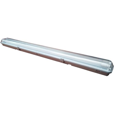Regleta Estanca LED 2x27w 156.5x13x9  (tubos incluidos) (1/3)