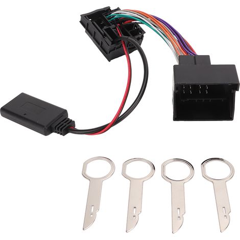 Autoradio Bluetooth 5.0 Adaptateur AUX Câble Audio de Remplacement pour Ford Mondeo 2005-6000 CD MP3 (1/5)