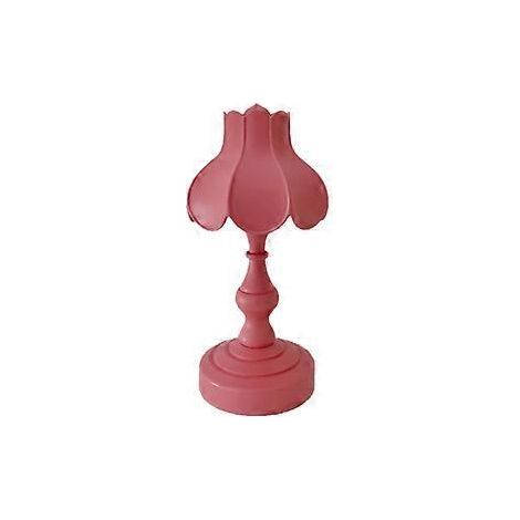 Retro-Schreibtischlampe in Form eines Lotusblatts, raffiniert und charmant, mit 3 Lichtquellen, kleine Nachttischlampe für ein Mädchenzimmer (1/5)