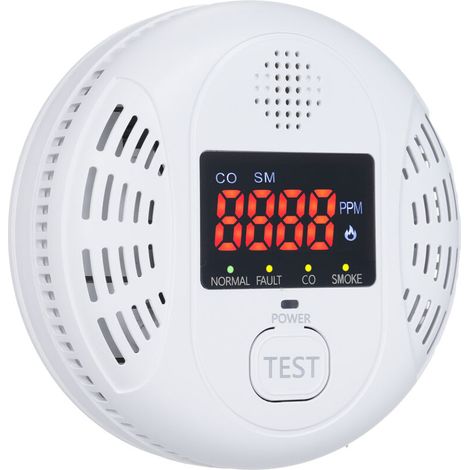 Kohlenmonoxid-Detektor, tragbarer Kohlenmonoxid-Alarm, Kohlenmonoxid-Alarm für Zuhause (1/5)