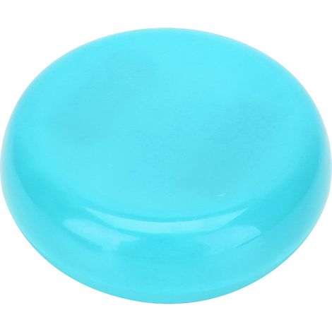 Coussin à épingles magnétique rond, étui de rangement pour aiguilles à coudre, boîte de couture domestique bleue (1/5)