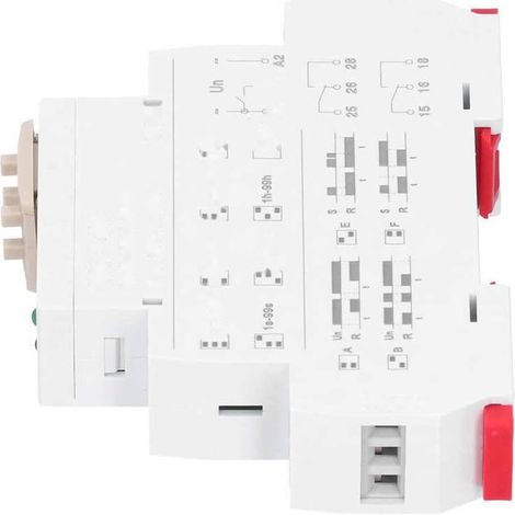 Relais temporisé 230 V CA, 2 entrées ouvertes, fermées, 4 modes (1/5)