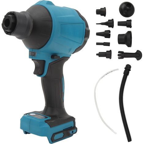 Soufflette à air rechargeable sans fil avec moteur à balais en lithium, gonfleur et nettoyeur électrique pour batterie BL1840 (1/5)