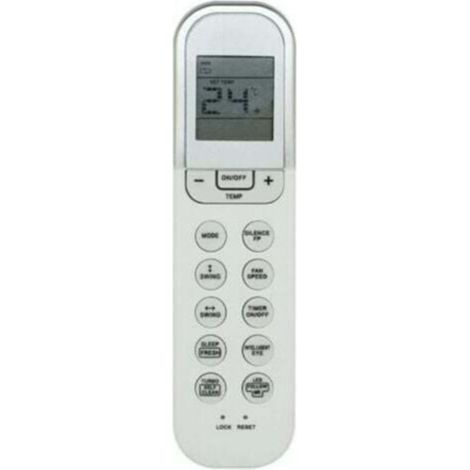 Fernbedienung für Klimaanlage, kompatibel mit Midea RG36F/BGEF RG36F2/BGEF RG36F4/BGEF (1 Stück) (1/4)