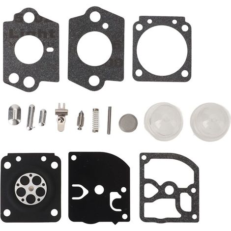 Tondeuse Kit de réparation de carburateur Carb Joint Primer Bulb Set pour Stihl HS45 FS38 FS55 Tondeuse à gazon (1/4)