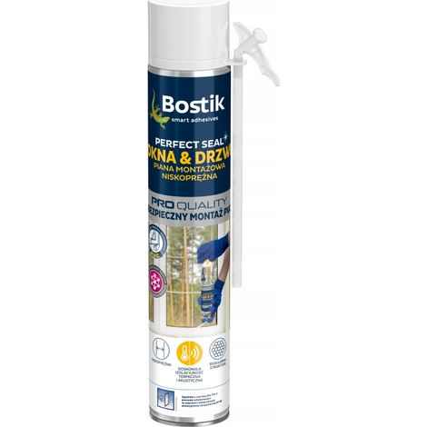 Mousse de montage basse pression Bostik Perfect Seal pour fenêtres et portes 700 ml (1/3)