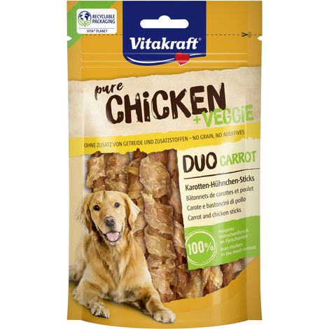 Vitakraft CHICKEN Veggie Karotte-Hühnchenstick 80 g Hundeleckerlis
