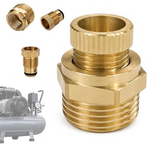 Vanne Vidange Compresseur Air 3/8" (1/5)