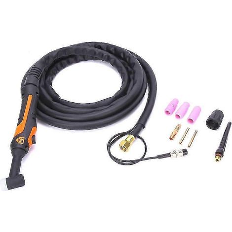 Kit de pistolet de soudage à l'arc Tig WP-26F avec buse souple flexible et torche de soudage refroidie par air (1/3)