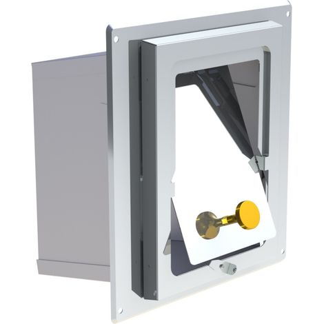 Régulateur de tirage 210 x 140 mm coulissant 150 mm