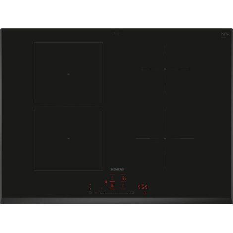 piano cottura a induzione 71 cm 4 fuochi 7400 w nero - ED751HSB1E - siemens (1/5)