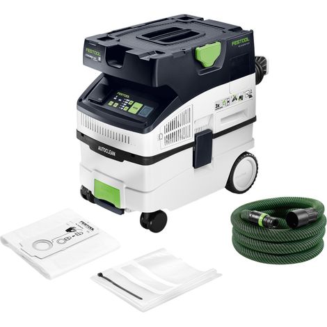 Festool CTM MIDI I AC CLEANTEC Aspirador móvil 1200 W 15 l Clase de polvo M ( 578552 )