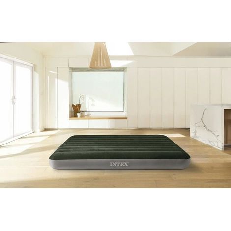 Large inflatable mattress electric pump free INTEX 64779 (1/5)