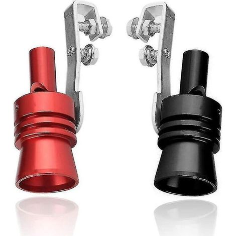 Sifflet turbo, sifflet turbo, tuyau d'échappement, simulateur de soupape de décharge en aluminium, sifflet d'échappement de voiture avec son turbo, tuyau d'échappement, simulateur de soupape de déchar (1/5)