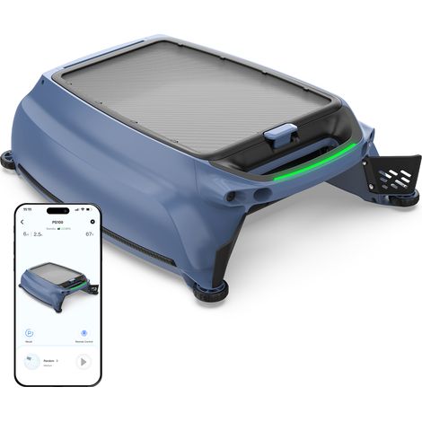 Skimmer de piscine Solaire AIRROBO SP200 Robot Piscine, Nettoyeur Surface Autonome, Double Recharge, Détection d'obstacles, Commande APP 24h/24