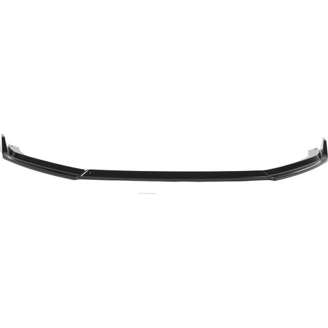 K·SEEK DESIGN 3-teiliger Frontstoßstangen-Splitter, passend für VW Polo Mk5 6C Facelift 2015–2017, glänzend schwarz, Aerodynamik-Kit (1/5)